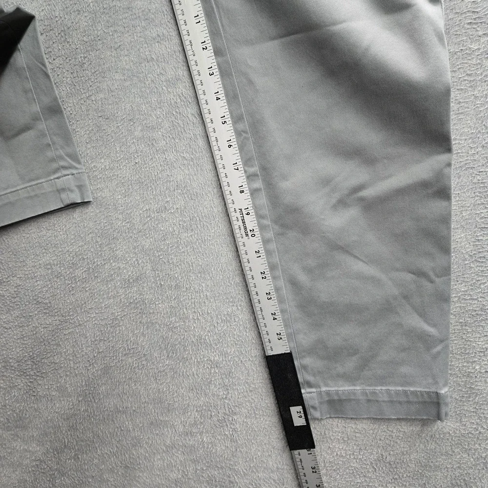 Banana Republic Men Pants 34X32 Gray Chino Twill Mason Athletic Tapered‎ Fit